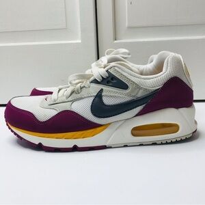 NIKE Air Max Correlate White Rave Pink Sneakers Size  7.5